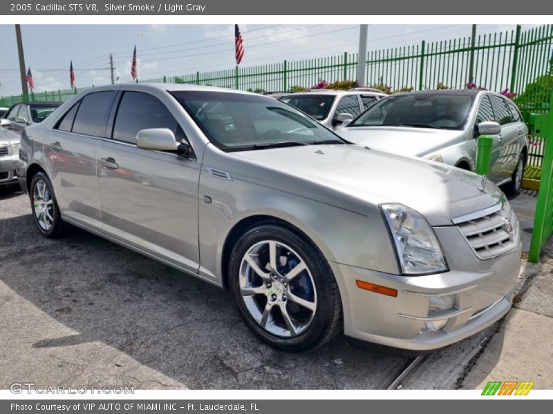 Silver Smoke / Light Gray 2005 Cadillac STS V8