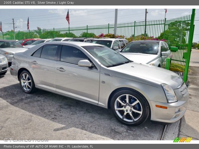 Silver Smoke / Light Gray 2005 Cadillac STS V8