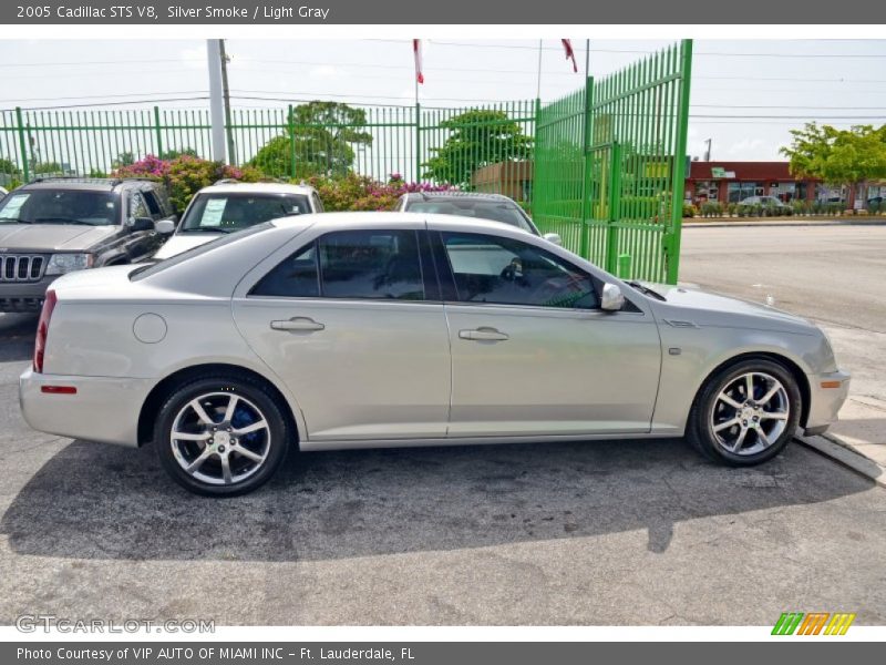 Silver Smoke / Light Gray 2005 Cadillac STS V8