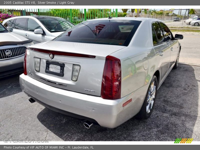 Silver Smoke / Light Gray 2005 Cadillac STS V8