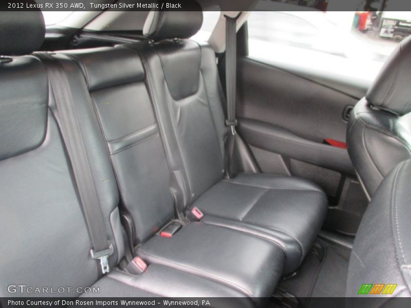 Tungsten Silver Metallic / Black 2012 Lexus RX 350 AWD
