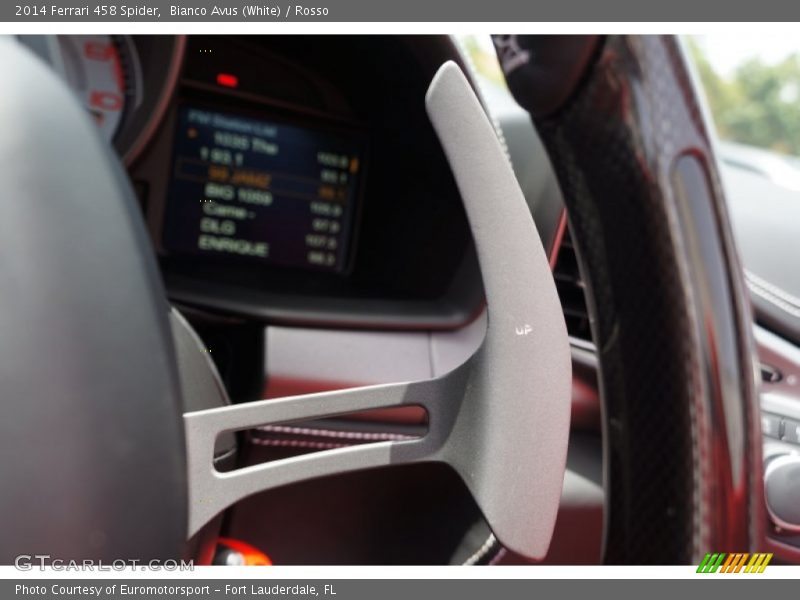  2014 458 Spider 7 Speed F1 Dual-Clutch Automatic Shifter