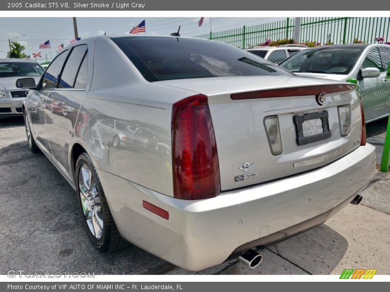 Silver Smoke / Light Gray 2005 Cadillac STS V8