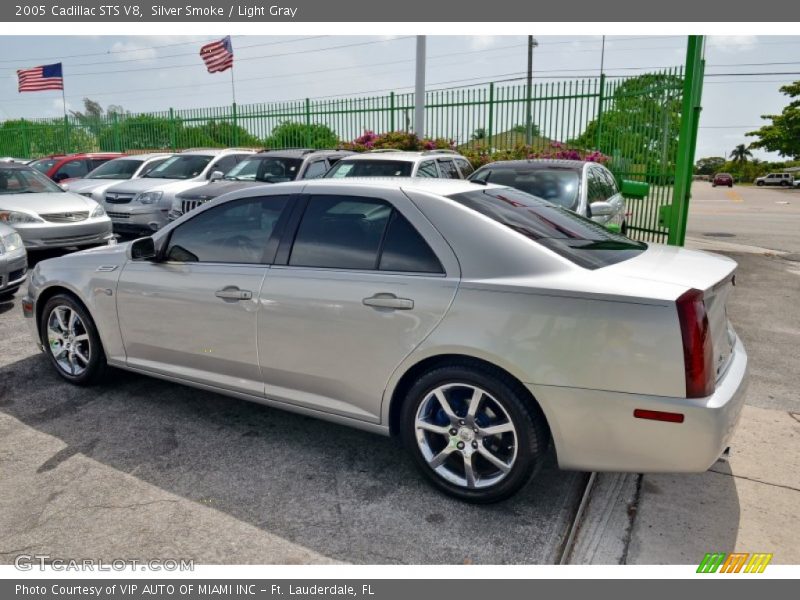 Silver Smoke / Light Gray 2005 Cadillac STS V8