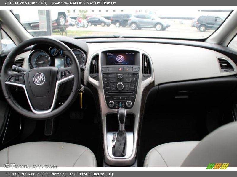 Cyber Gray Metallic / Medium Titanium 2013 Buick Verano FWD