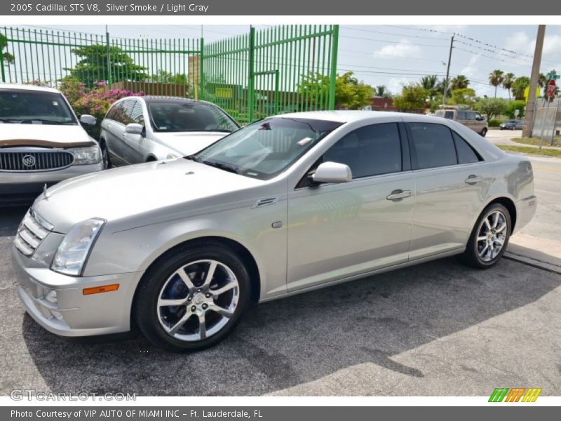 Silver Smoke / Light Gray 2005 Cadillac STS V8