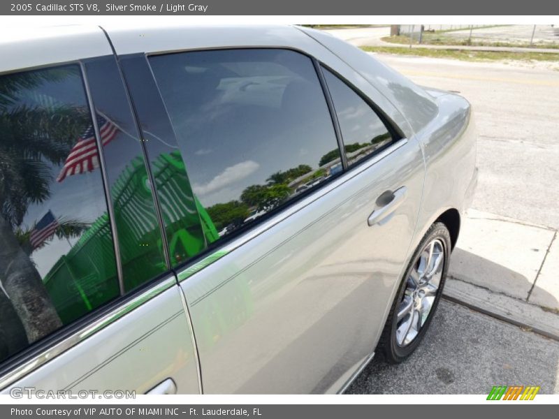 Silver Smoke / Light Gray 2005 Cadillac STS V8