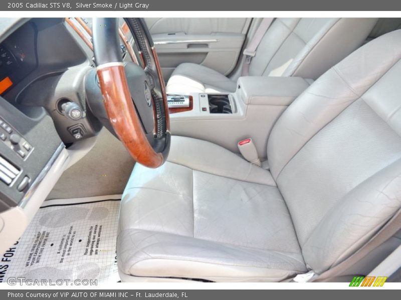 Silver Smoke / Light Gray 2005 Cadillac STS V8