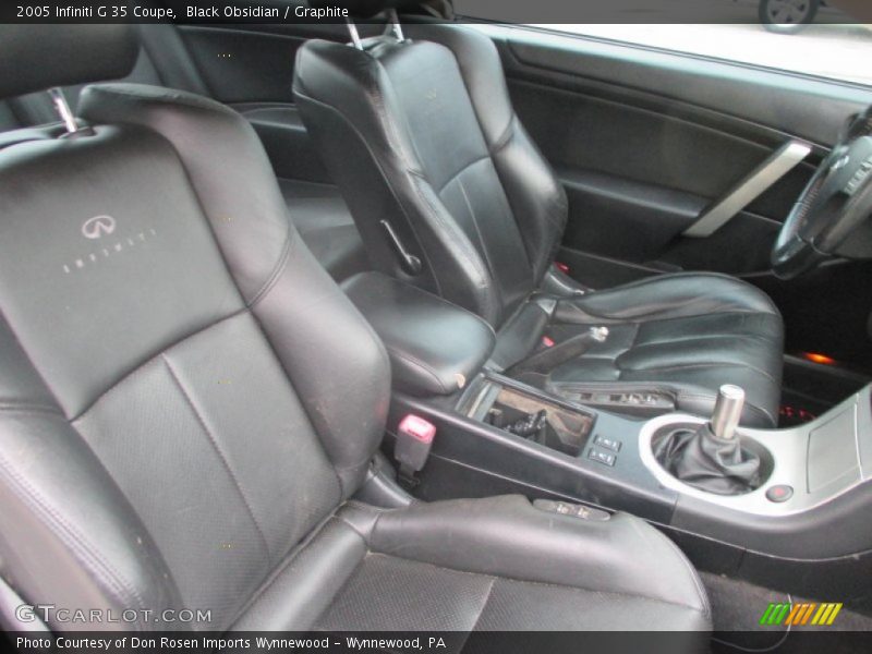 Black Obsidian / Graphite 2005 Infiniti G 35 Coupe