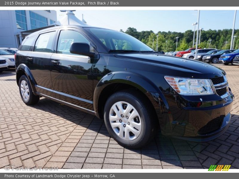 Pitch Black / Black 2015 Dodge Journey American Value Package