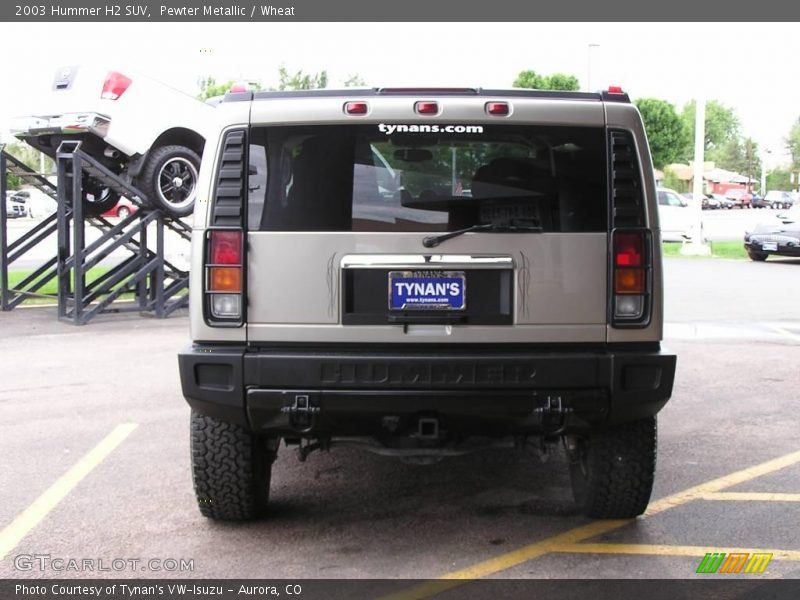 Pewter Metallic / Wheat 2003 Hummer H2 SUV