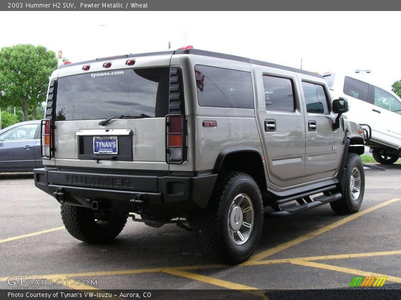 Pewter Metallic / Wheat 2003 Hummer H2 SUV