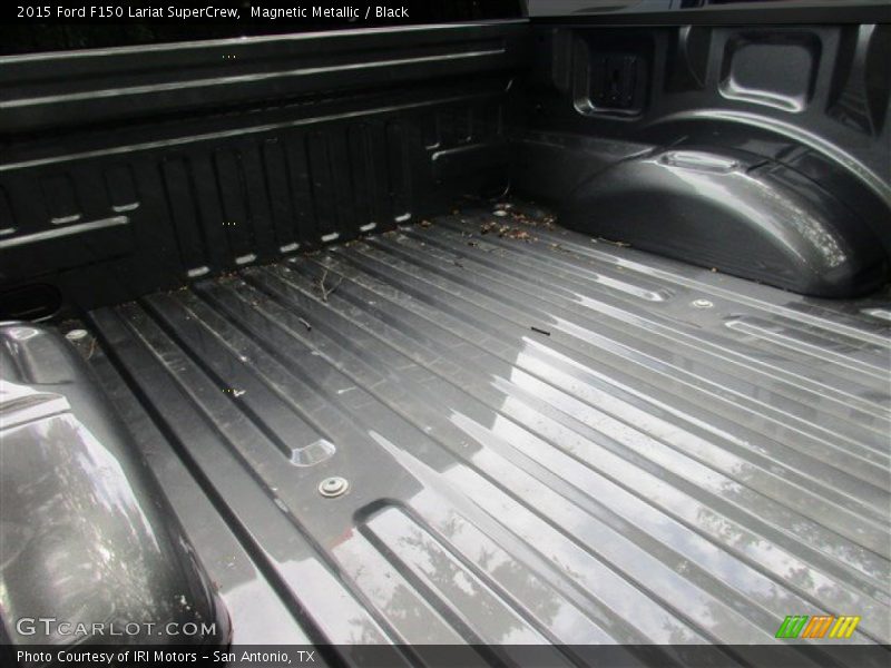 Magnetic Metallic / Black 2015 Ford F150 Lariat SuperCrew