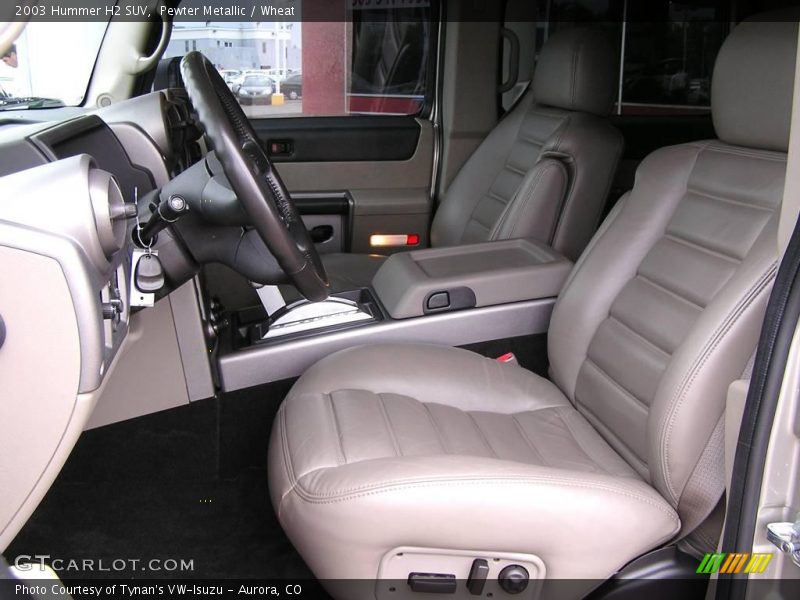 Pewter Metallic / Wheat 2003 Hummer H2 SUV