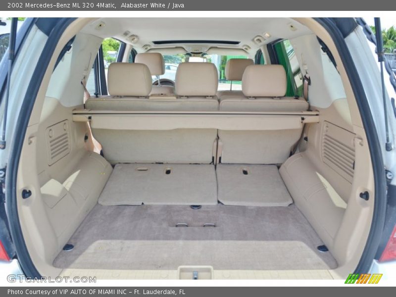 Alabaster White / Java 2002 Mercedes-Benz ML 320 4Matic