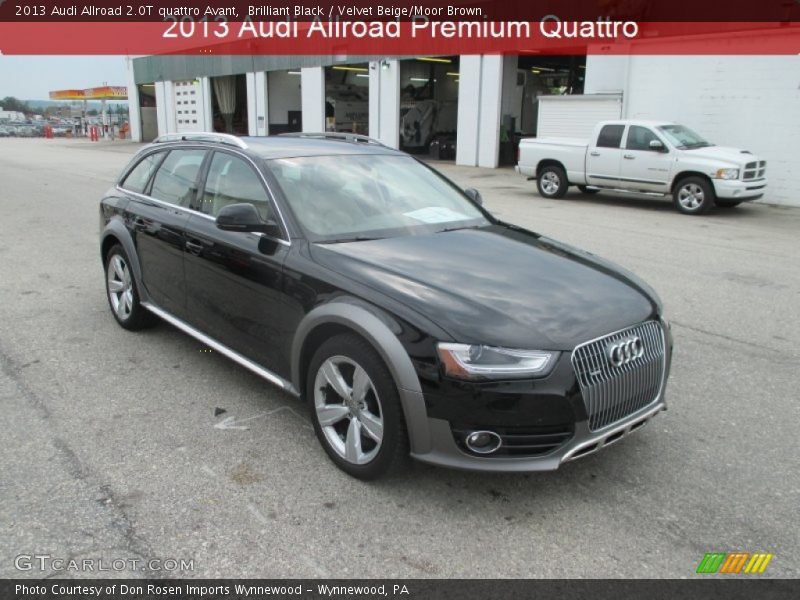 Brilliant Black / Velvet Beige/Moor Brown 2013 Audi Allroad 2.0T quattro Avant