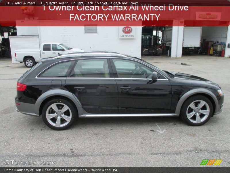 Brilliant Black / Velvet Beige/Moor Brown 2013 Audi Allroad 2.0T quattro Avant