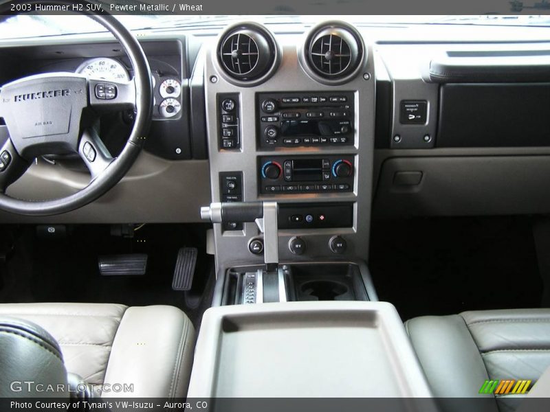 Pewter Metallic / Wheat 2003 Hummer H2 SUV