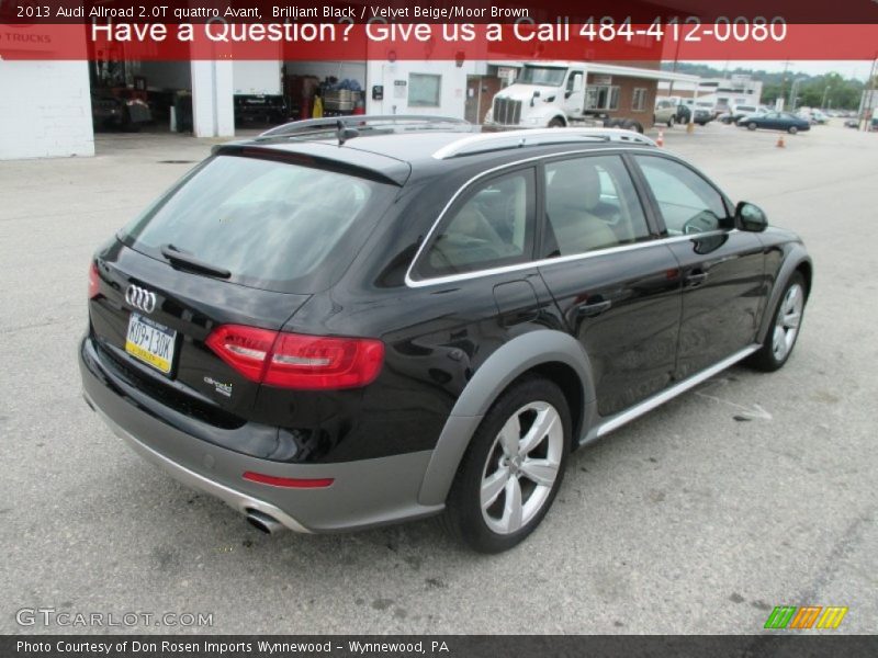 Brilliant Black / Velvet Beige/Moor Brown 2013 Audi Allroad 2.0T quattro Avant