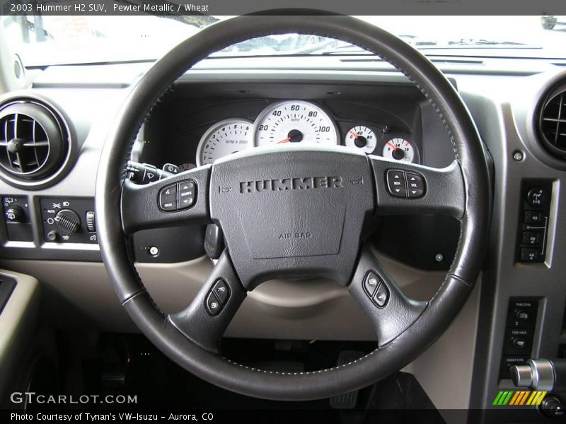 Pewter Metallic / Wheat 2003 Hummer H2 SUV