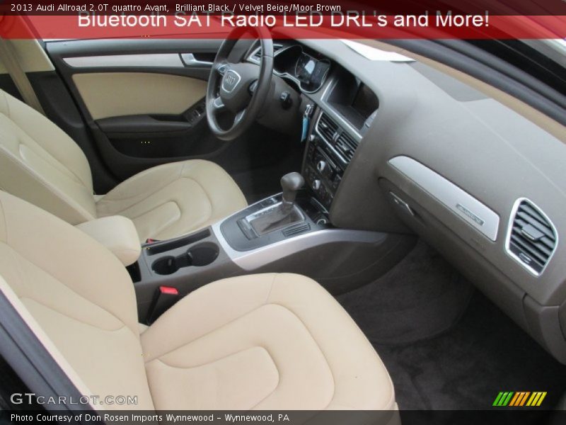 Brilliant Black / Velvet Beige/Moor Brown 2013 Audi Allroad 2.0T quattro Avant