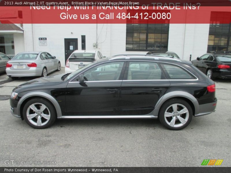 Brilliant Black / Velvet Beige/Moor Brown 2013 Audi Allroad 2.0T quattro Avant
