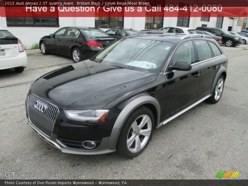 Brilliant Black / Velvet Beige/Moor Brown 2013 Audi Allroad 2.0T quattro Avant