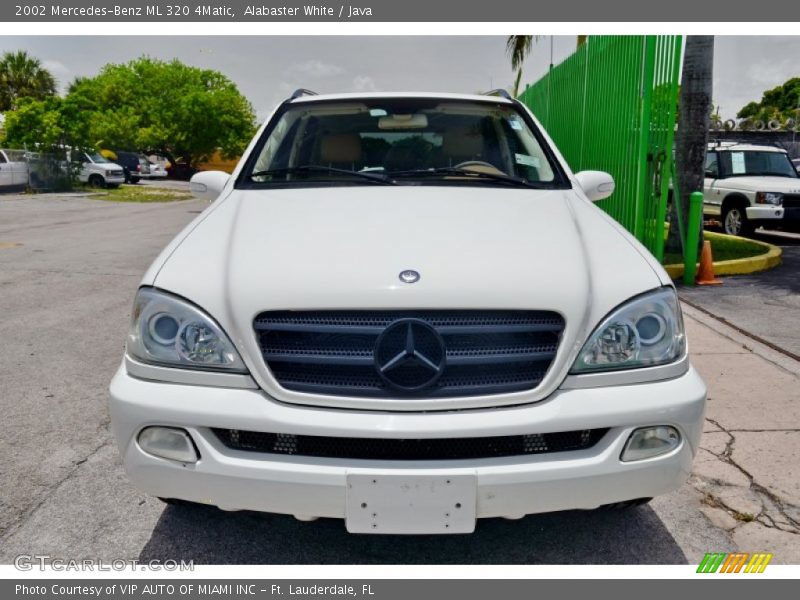 Alabaster White / Java 2002 Mercedes-Benz ML 320 4Matic