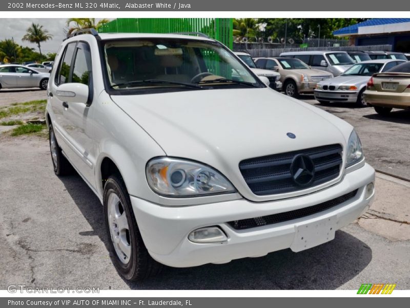 Alabaster White / Java 2002 Mercedes-Benz ML 320 4Matic