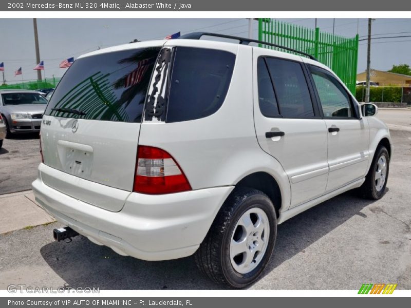 Alabaster White / Java 2002 Mercedes-Benz ML 320 4Matic