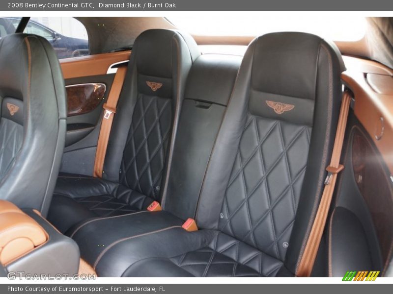Diamond Black / Burnt Oak 2008 Bentley Continental GTC