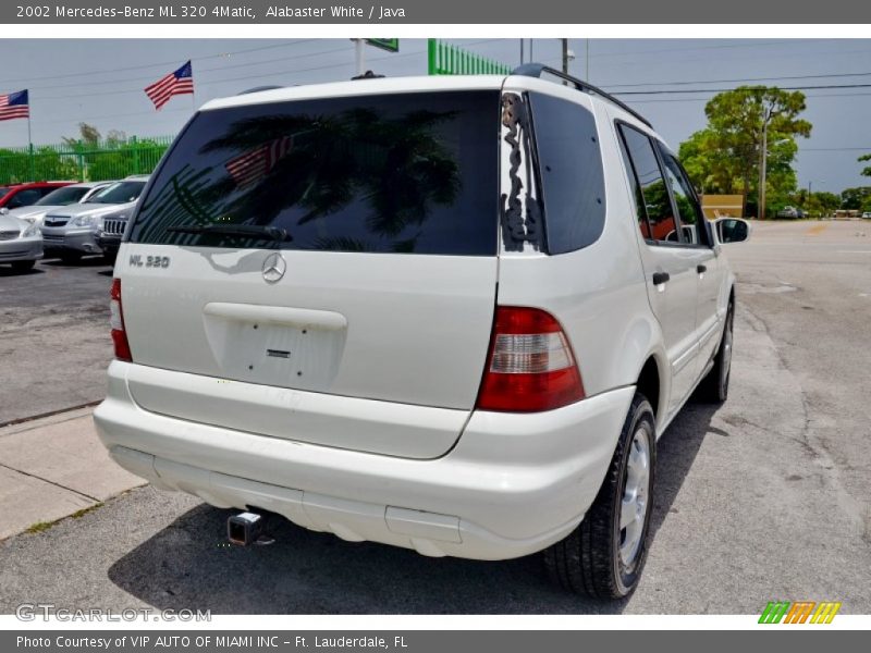 Alabaster White / Java 2002 Mercedes-Benz ML 320 4Matic