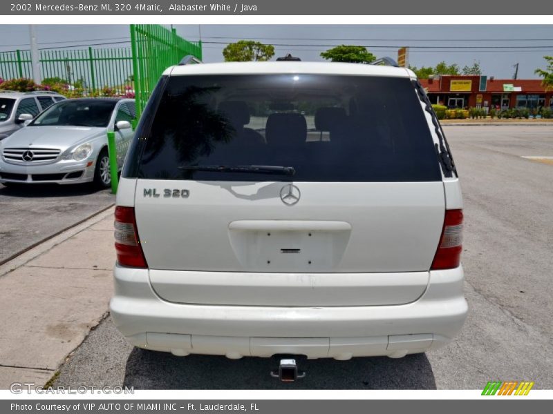 Alabaster White / Java 2002 Mercedes-Benz ML 320 4Matic