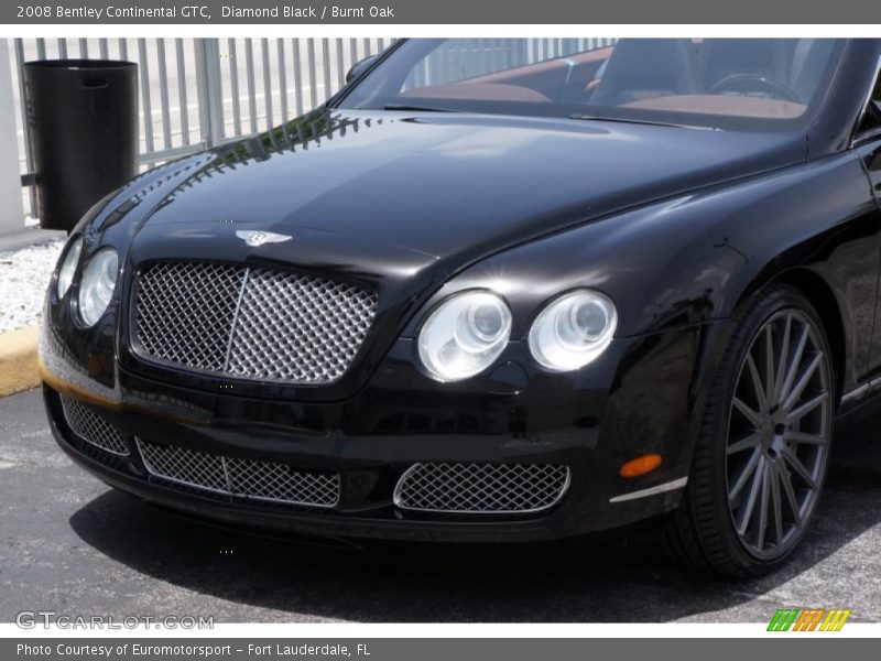 Diamond Black / Burnt Oak 2008 Bentley Continental GTC