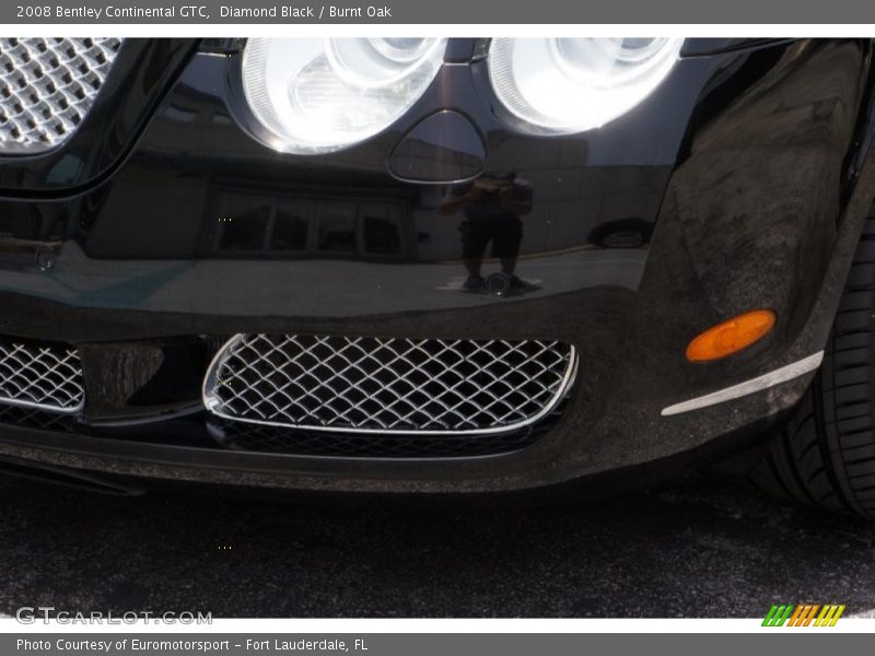 Diamond Black / Burnt Oak 2008 Bentley Continental GTC