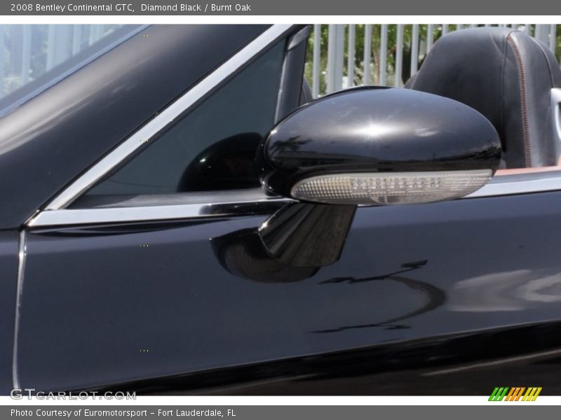 Diamond Black / Burnt Oak 2008 Bentley Continental GTC