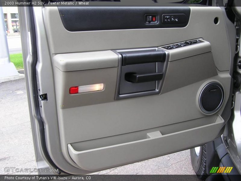 Pewter Metallic / Wheat 2003 Hummer H2 SUV