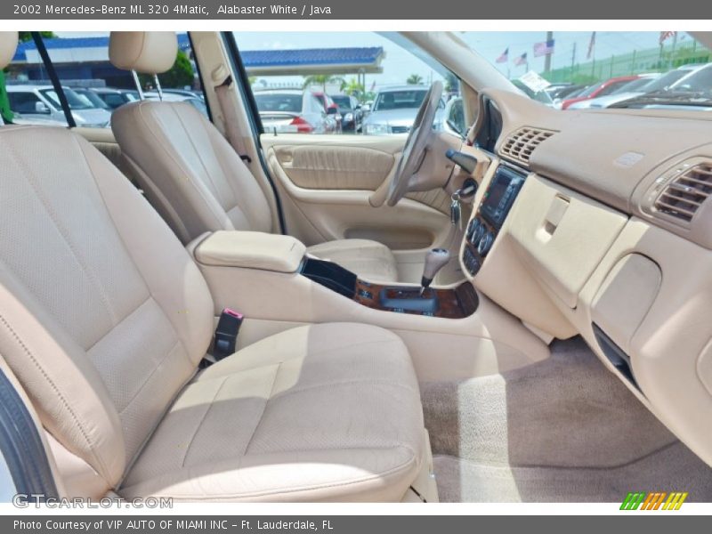 Alabaster White / Java 2002 Mercedes-Benz ML 320 4Matic