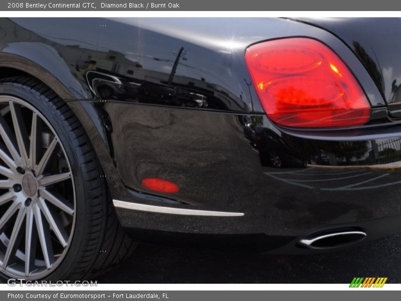 Diamond Black / Burnt Oak 2008 Bentley Continental GTC