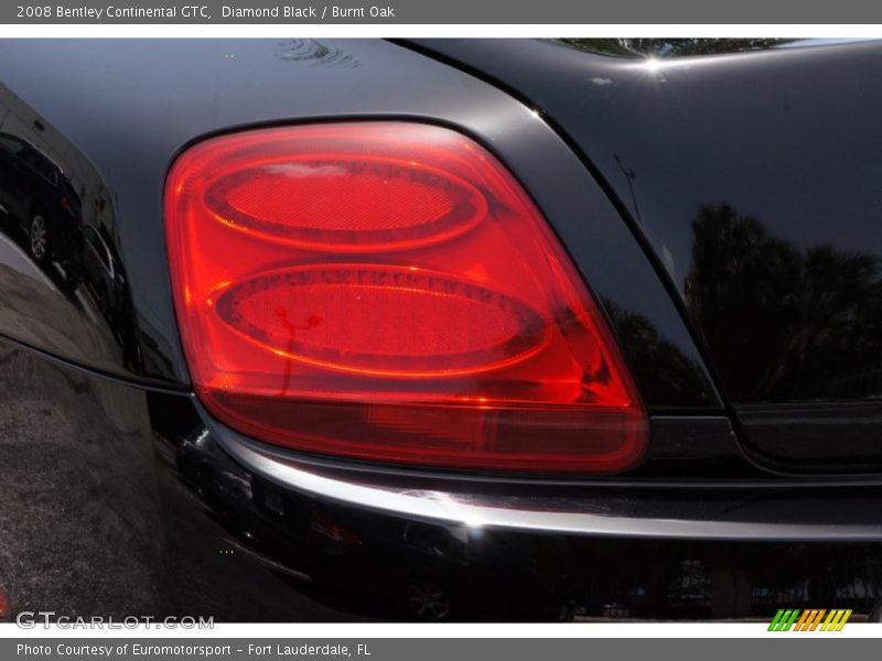 Diamond Black / Burnt Oak 2008 Bentley Continental GTC