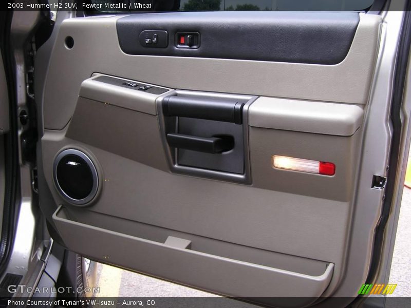 Pewter Metallic / Wheat 2003 Hummer H2 SUV