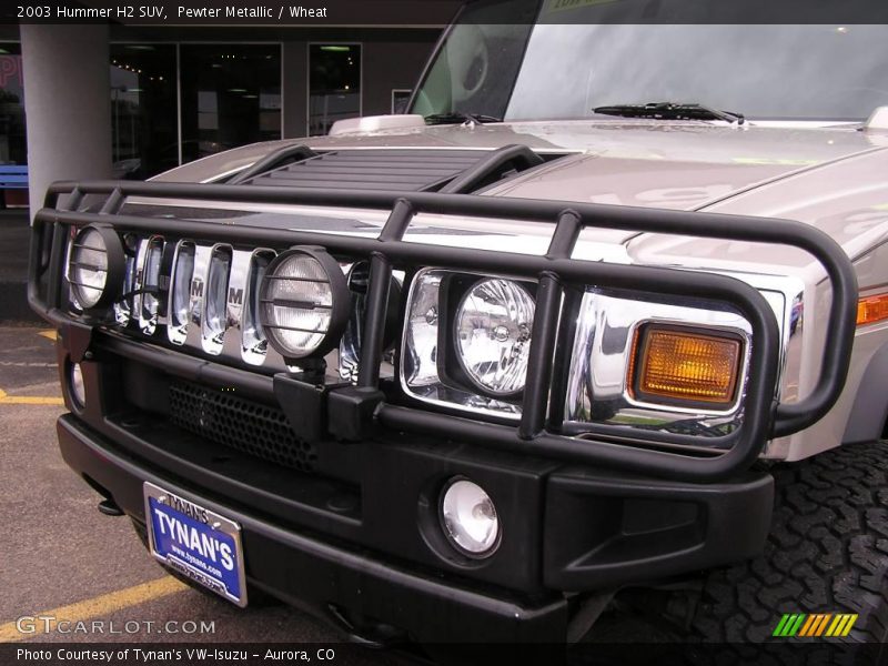 Pewter Metallic / Wheat 2003 Hummer H2 SUV