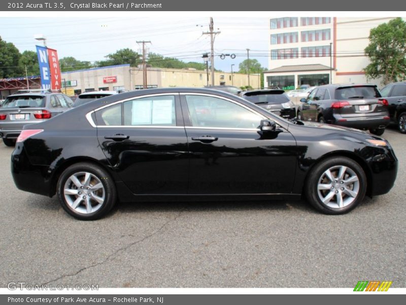 Crystal Black Pearl / Parchment 2012 Acura TL 3.5