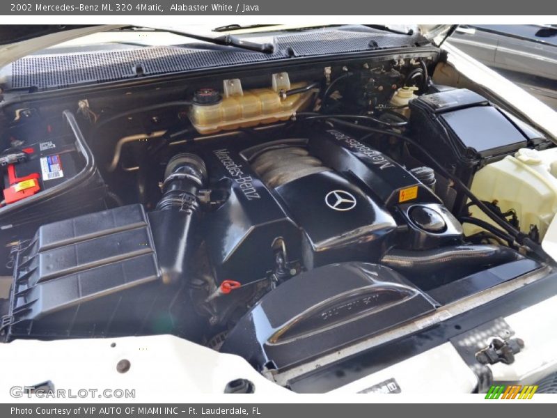 Alabaster White / Java 2002 Mercedes-Benz ML 320 4Matic