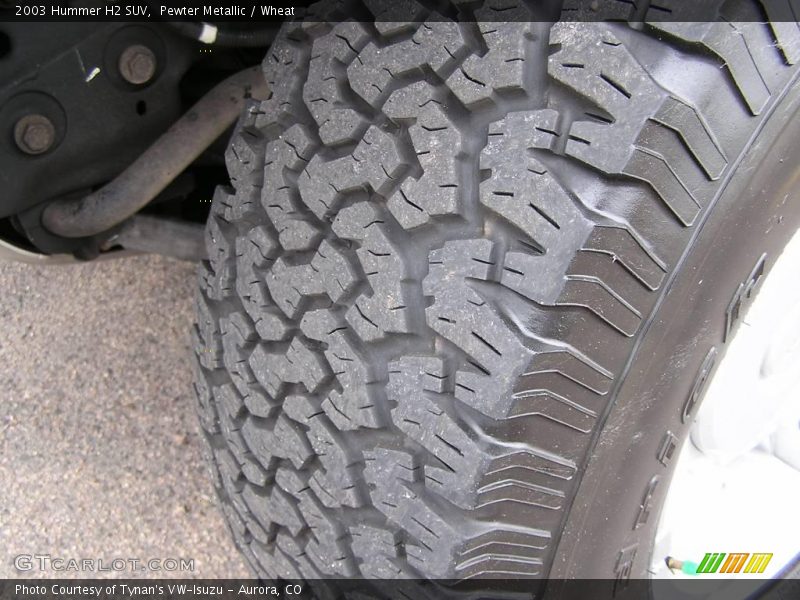 Pewter Metallic / Wheat 2003 Hummer H2 SUV