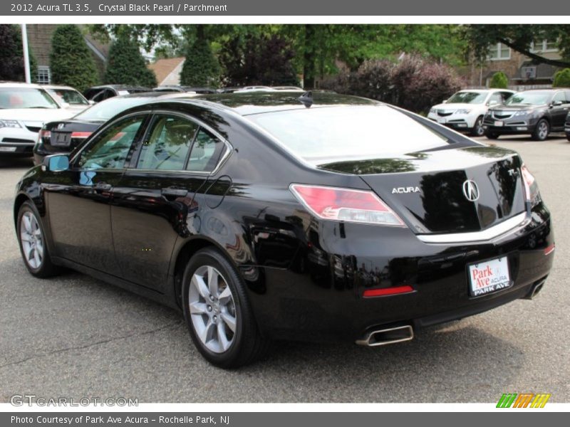 Crystal Black Pearl / Parchment 2012 Acura TL 3.5