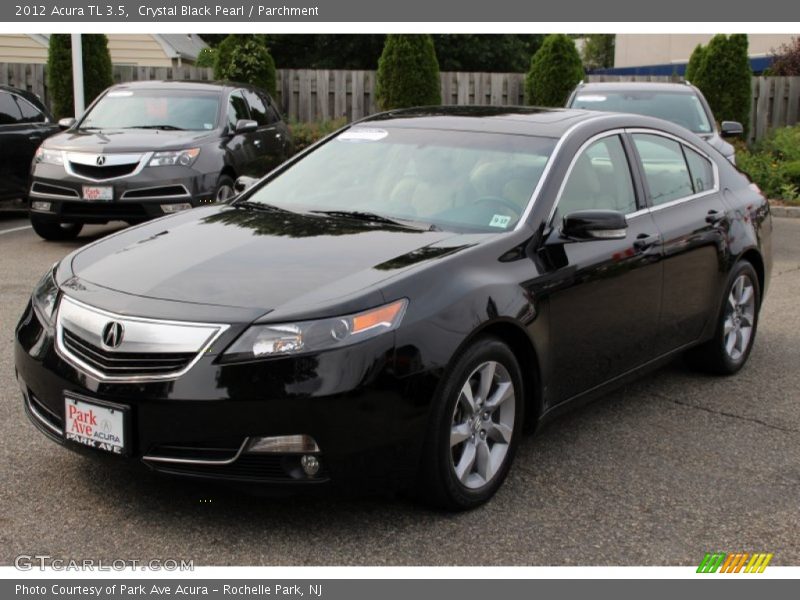 Crystal Black Pearl / Parchment 2012 Acura TL 3.5