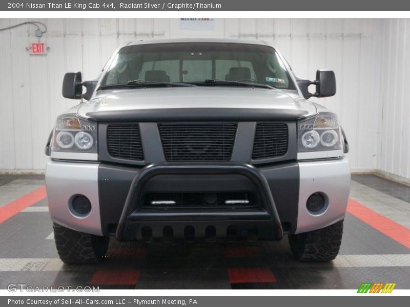 Radiant Silver / Graphite/Titanium 2004 Nissan Titan LE King Cab 4x4