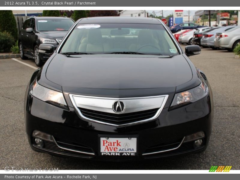 Crystal Black Pearl / Parchment 2012 Acura TL 3.5