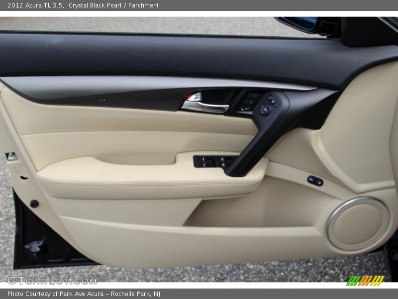 Crystal Black Pearl / Parchment 2012 Acura TL 3.5